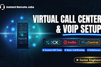 set up your virtual call center and voip