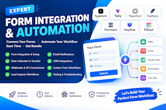 integrate typeform tally paperform feathery formsort heyflow and fillout