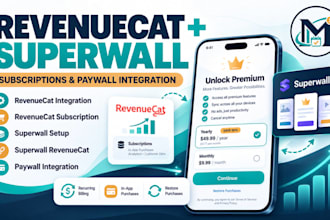 integrate revenuecat subscriptions and superwall paywalls in your mobile app