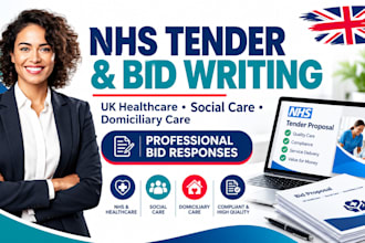 do UK healthcare, nhs tender, and social care tender writing and bid proposal