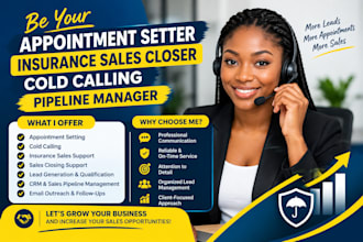 pipeline sales representative appointment setter cold calling online sales call