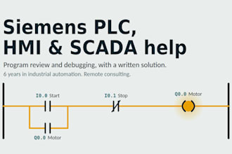 help with siemens plc programming and industrial automation