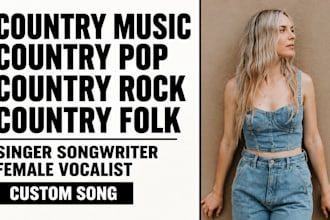 be your female country, folk, rock and pop female vocalist and songwriter