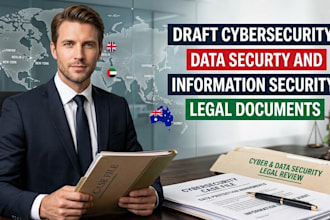 draft cybersecurity, data security and information security legal documents