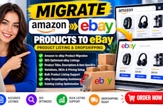 migrate avasam product to ebay product listing amazon to ebay dropshipping