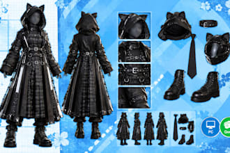 do vrchat clothing vrchat outfit accessories nsfw avatar furry avatar unity