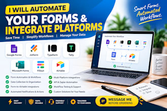 automate google forms jotform typeform tally microsoft forms fillout, airtable