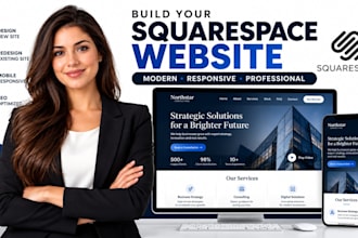 build squarespace website design, squarespace website redesign, squarespace web