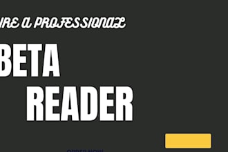 beta read your book