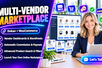 build a multi vendor ecommerce marketplace website using dokan