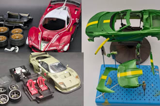 3d print and paint scale model car truck 3d bike tank vehicle stl resin printing