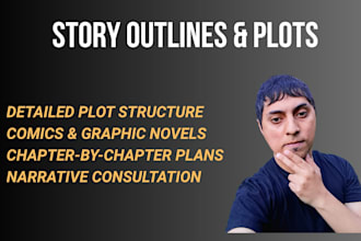 write structured story outlines and chapter plans