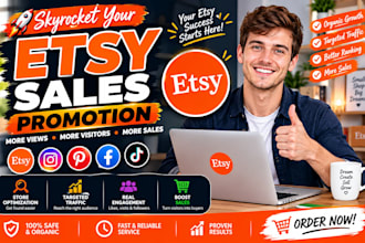do etsy promotion, etsy shop promotion, boost etsy sales