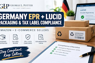 handle germany epr, lucid and packaging tax label compliance