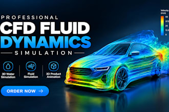 provide cfd fluid dynamics simulation of your design
