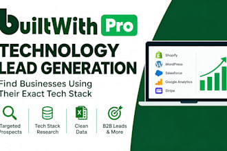 do builtwith pro lead generation and technology research targeted b2b leads