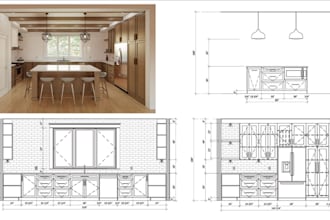 design custom cabinet, closets, wardrobe, furniture and millwork details