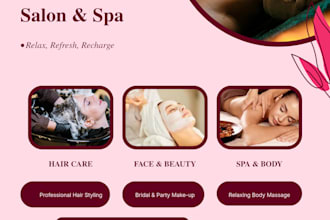 design a modern flyer for your business