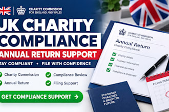 handle your UK charity compliance and annual return