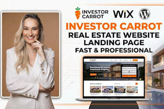 build and customize investor carrot website