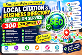 300 citations and business directories for ai SEO GEO aeo