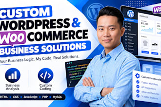 develop custom woocommerce business logic