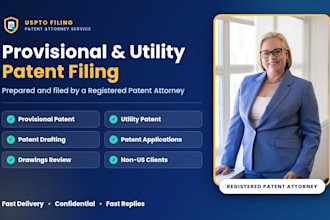 file a provisional or utility patent application as a patent attorney