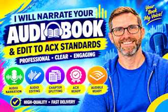 narrate your audiobook and edit to acx standards