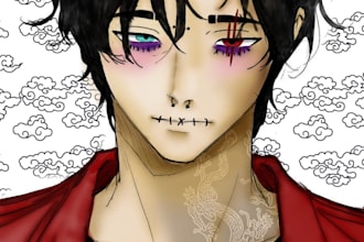 create original digital art for you