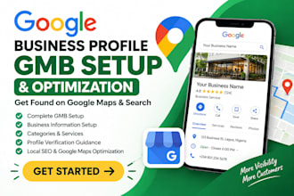 do local SEO google my business gmb setup gmb optimization and maps visibility