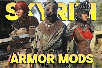 create edit or port custom skyrim mods, fallout 4 ck3, bg3