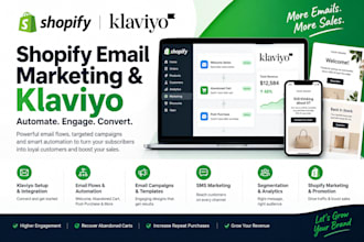 shopify klaviyo email marketing,setup klaviyo email marketing shopify ecommerce