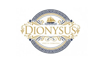 design monogram yacht named dionysus logo