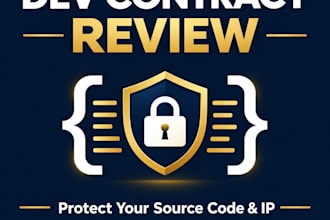 review your software development contract to protect your IP