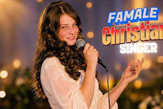 produce christian worship song as a female christian worship singer songwriter