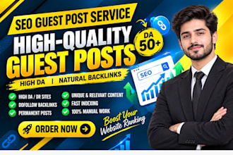 publish articles with premium guest posts and SEO backlinks