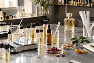 create a custom perfume and fragrance formulation