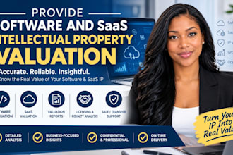 provide software and saas intellectual property valuation