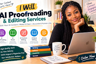 ai proofreading, ai novel, ai content editing, ai book editing, article rewriter