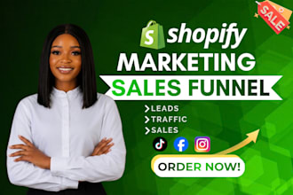 boost shopify sales, ecommerce shopify marketing, sales funnel meta ads campaign