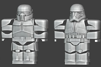 create custom roblox 3d models, props, assets and game ready items