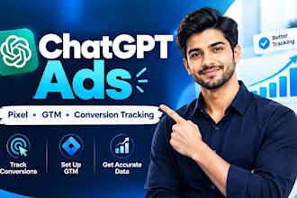 setup chatgpt ads tracking with pixel and GTM