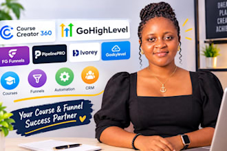 be your course creator 360 ivorey fg funnel goskylevel pipelinepro ghl va expert