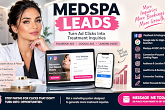 medspa leads aesthetic leads botox leads medspa marketing facebook ad google ads