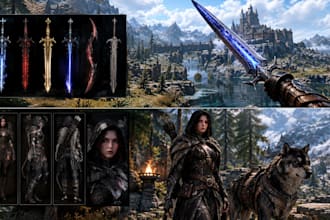 mod and optimize skyrim, fallout, cyberpunk and legend of zelda character