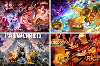 design steam art steam page key art  game cover art  steam game art