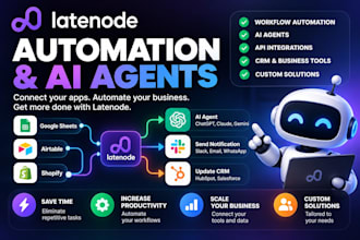 build latenode ai agents, API integrations and workflow automations