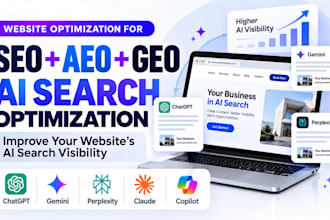 optimize your website for GEO and ai search visibility
