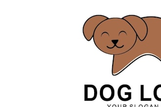 create a heart logo for a for abused and neglected dogs