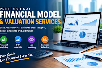 build financial model, dcf, lbo model and business valuation